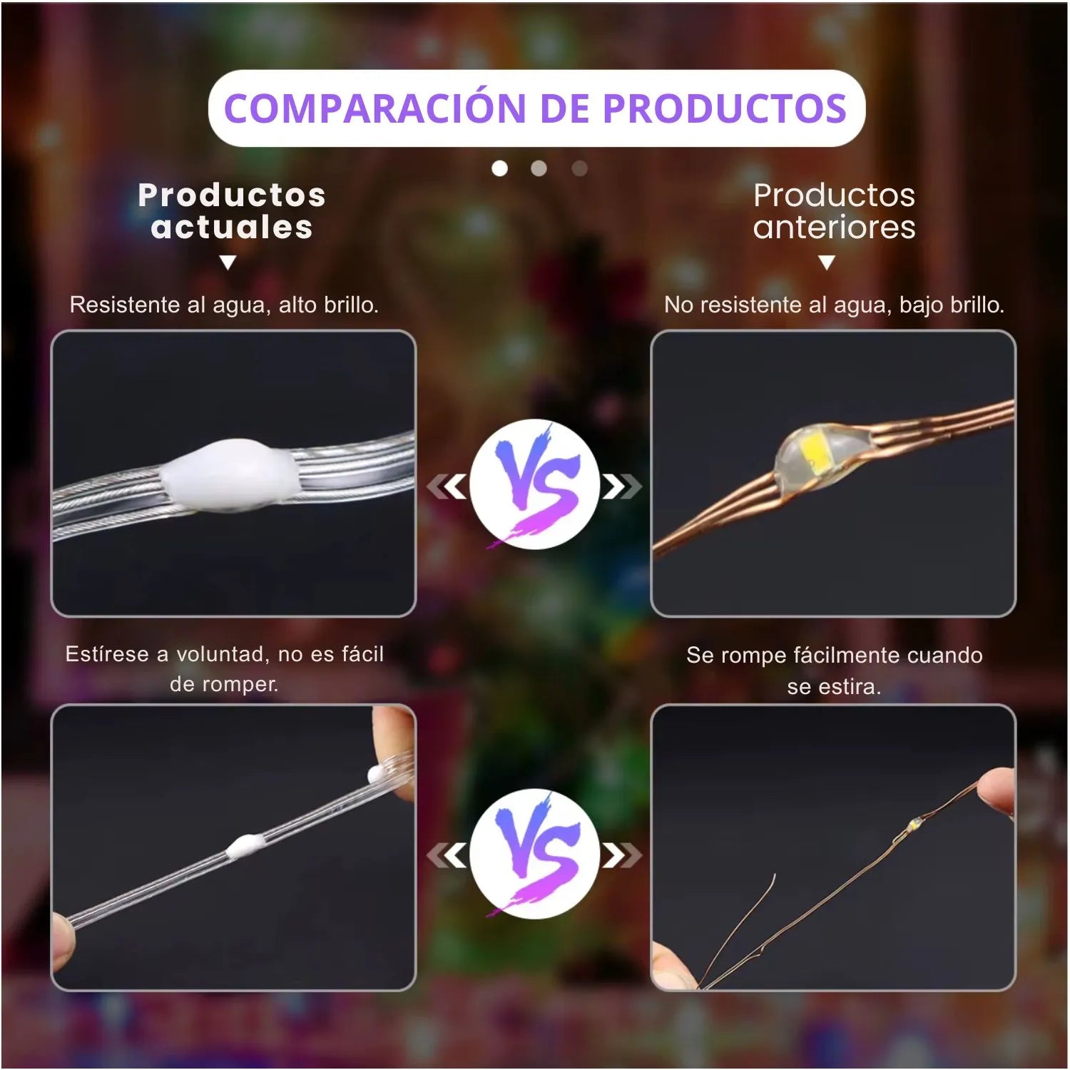 Luces Led de Navidad 5m Inteligentes